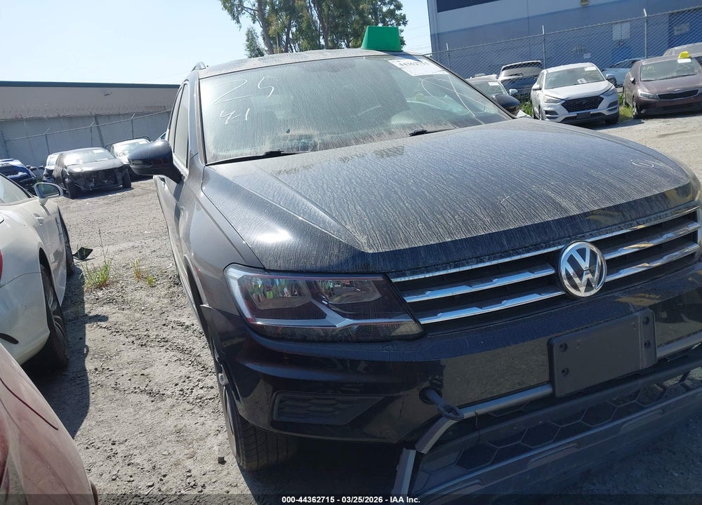 2019 VOLKSWAGEN TIGUAN 2.0T SE/2.0T SEL/2.0T SEL R-LINE/2.0T SEL R-LINE BLACK VIN: 3VV3B7AX7KM181269