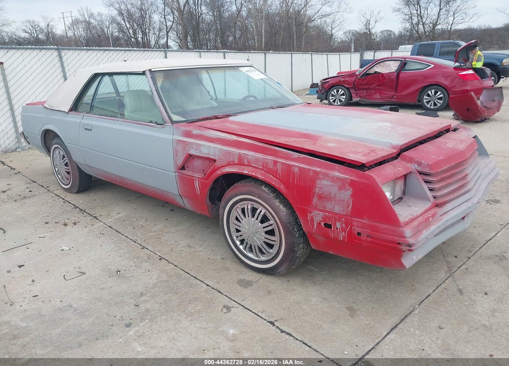 1981 DODGE MIRADA VIN: 2B3BJ62K6BR144542