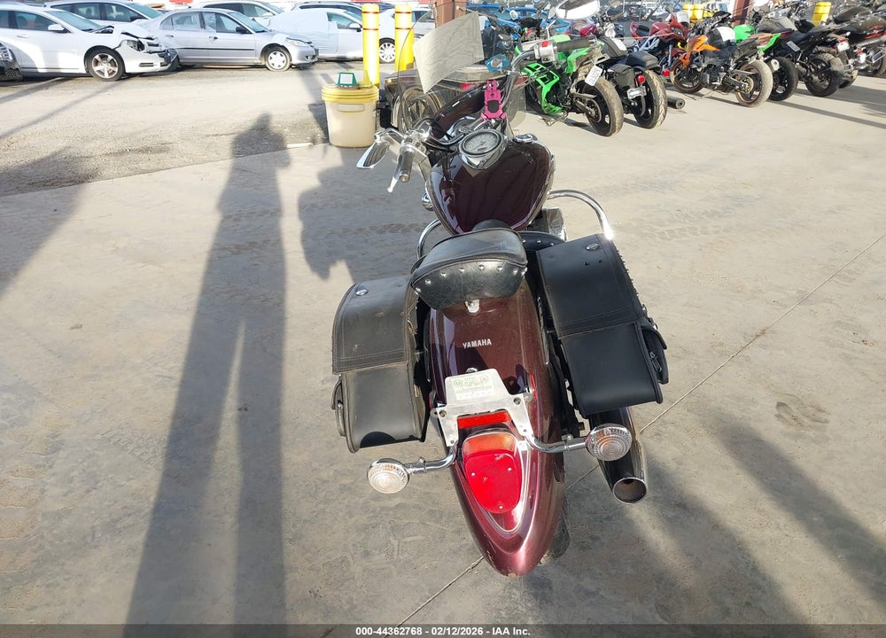 2007 YAMAHA XVS1100 VIN: JYAVP11E67A102002