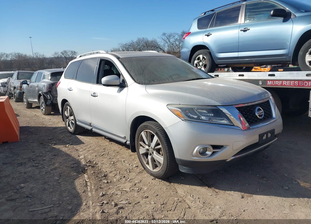 2015 NISSAN PATHFINDER PLATINUM VIN: 5N1AR2MN1FC700687