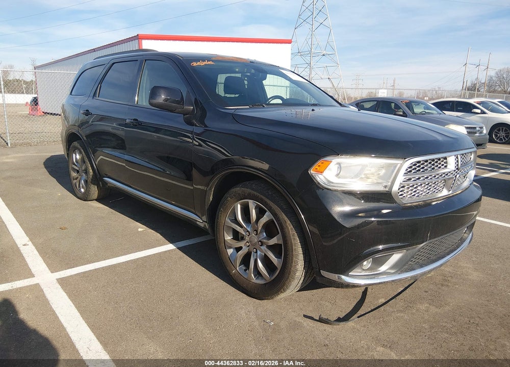 2017 DODGE DURANGO SXT RWD VIN: 1C4RDHAG0HC736792