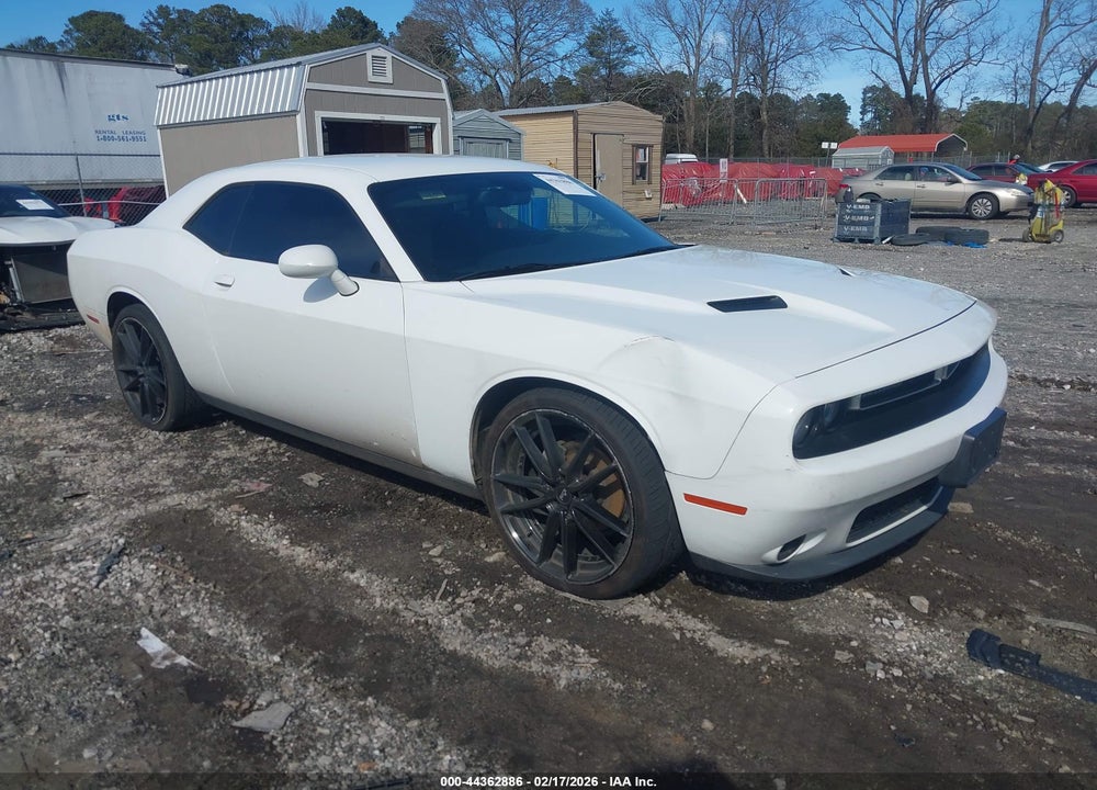 2016 DODGE CHALLENGER SXT VIN: 2C3CDZAG3GH337760
