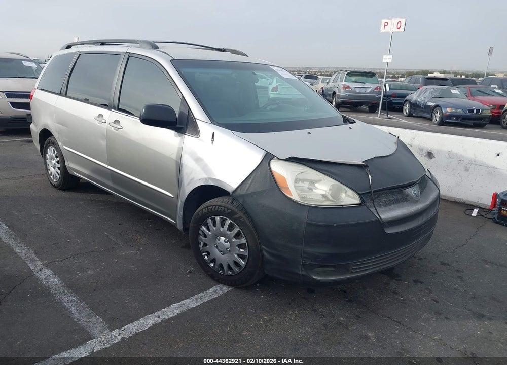 2004 TOYOTA SIENNA LE VIN: 5TDZA23C54S052376