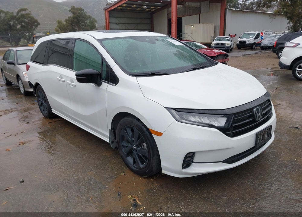 2023 HONDA ODYSSEY SPORT VIN: 5FNRL6H72PB000161