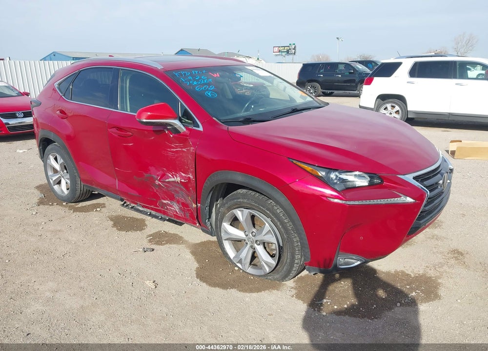 2017 LEXUS NX 200T VIN: JTJYARBZ2H2082634