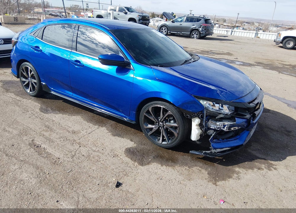 2018 HONDA CIVIC SPORT VIN: SHHFK7H49JU220193