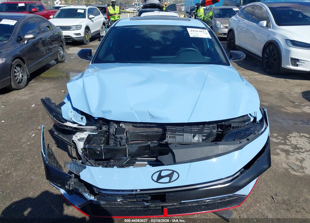 2025 HYUNDAI ELANTRA N VIN: KMHLW4DK2SU030607