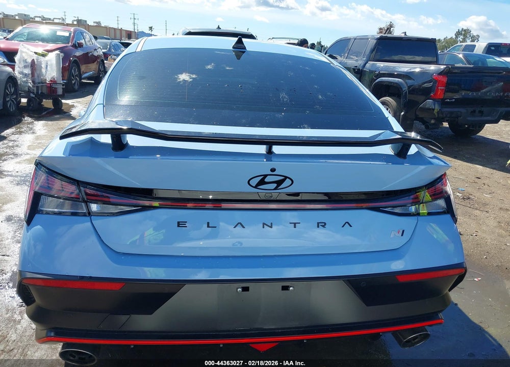 2025 HYUNDAI ELANTRA N VIN: KMHLW4DK2SU030607