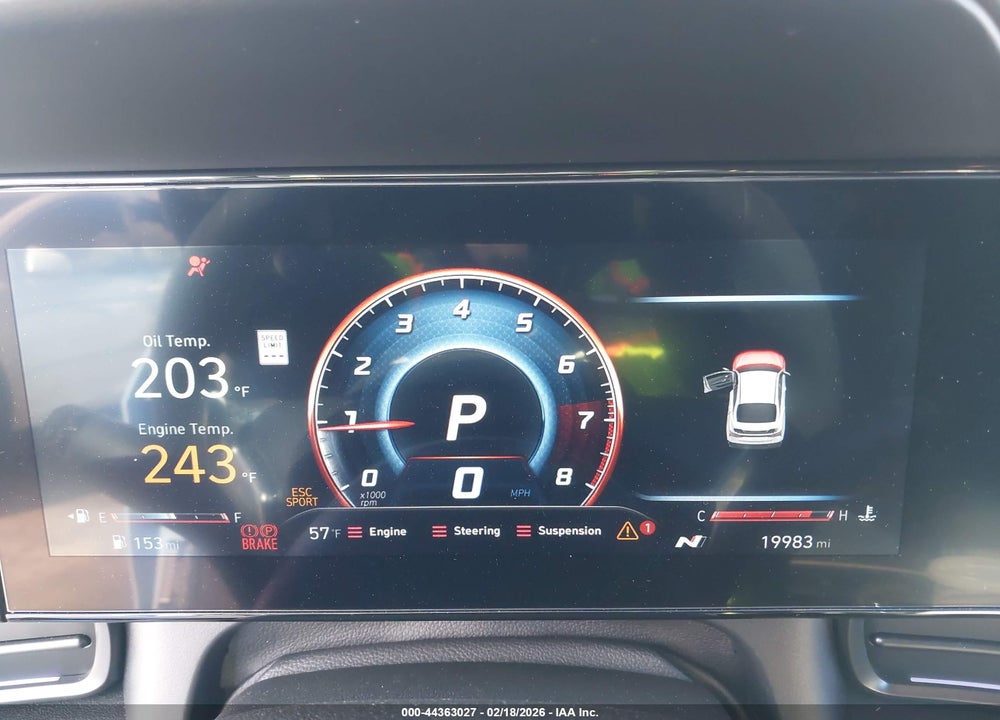 2025 HYUNDAI ELANTRA N VIN: KMHLW4DK2SU030607