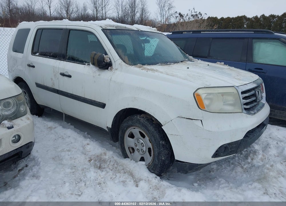 2014 HONDA PILOT LX VIN: 5FNYF3H23EB001421
