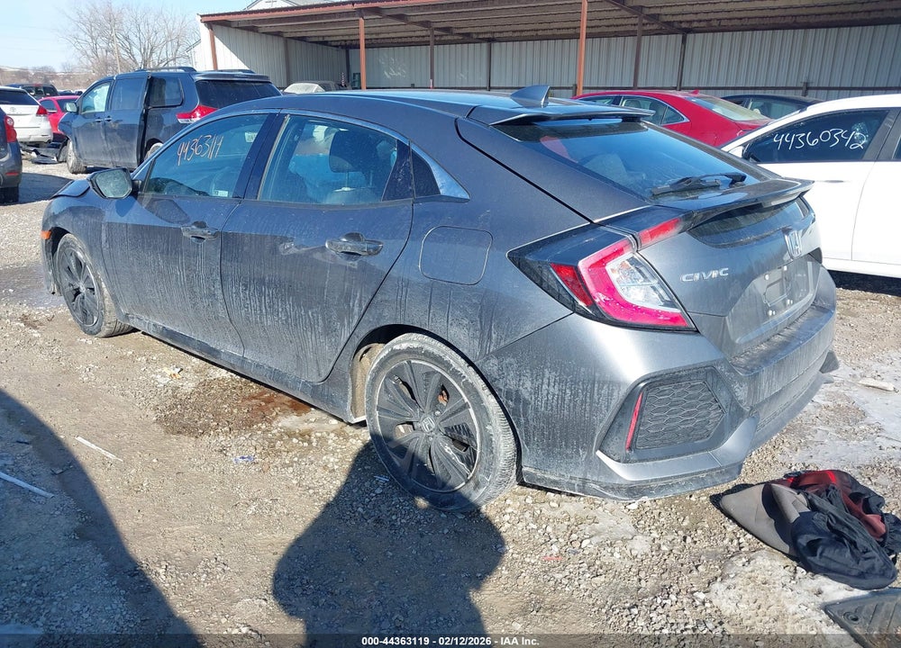 2018 HONDA CIVIC EX VIN: SHHFK7H51JU216955