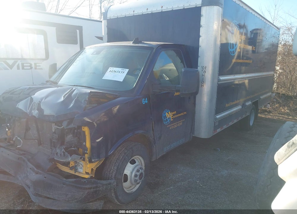 2021 GMC SAVANA CUTAWAY WORK VAN VIN: 7GZ37TC76MN004343
