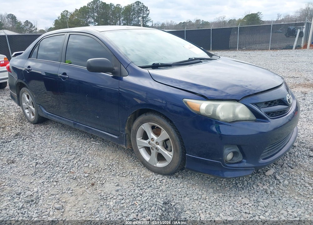 2011 TOYOTA COROLLA S VIN: 2T1BU4EEXBC613471