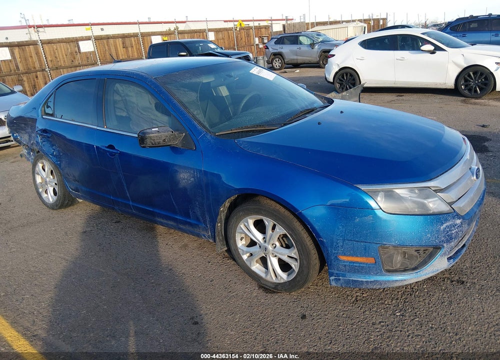 2012 FORD FUSION SE VIN: 3FAHP0HA3CR129582