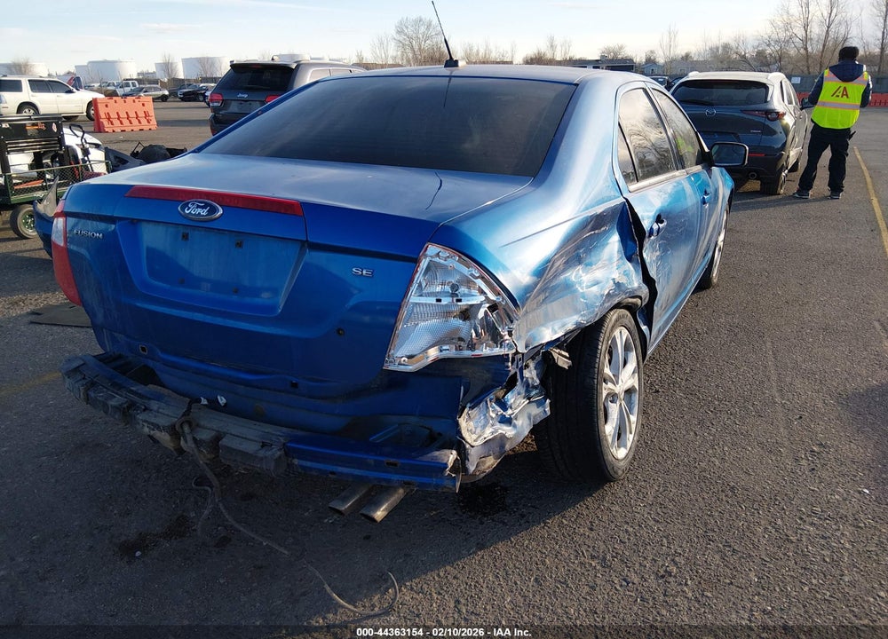 2012 FORD FUSION SE VIN: 3FAHP0HA3CR129582