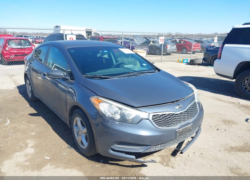 2016 KIA FORTE LX VIN: KNAFK4A62G5480955