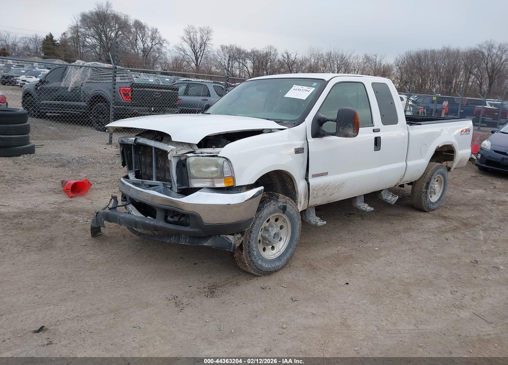 2004 FORD F-250 LARIAT/XL/XLT VIN: 1FTNX21P44EB16562