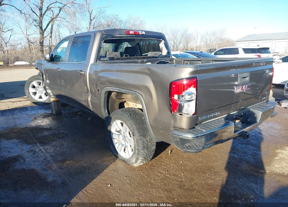 2014 GMC SIERRA 1500 SLE VIN: 3GTU1UEC7EG378215