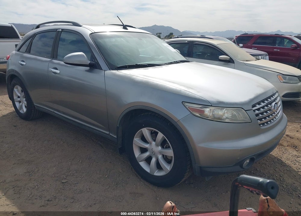2005 INFINITI FX35 VIN: JNRAS08U75X109964