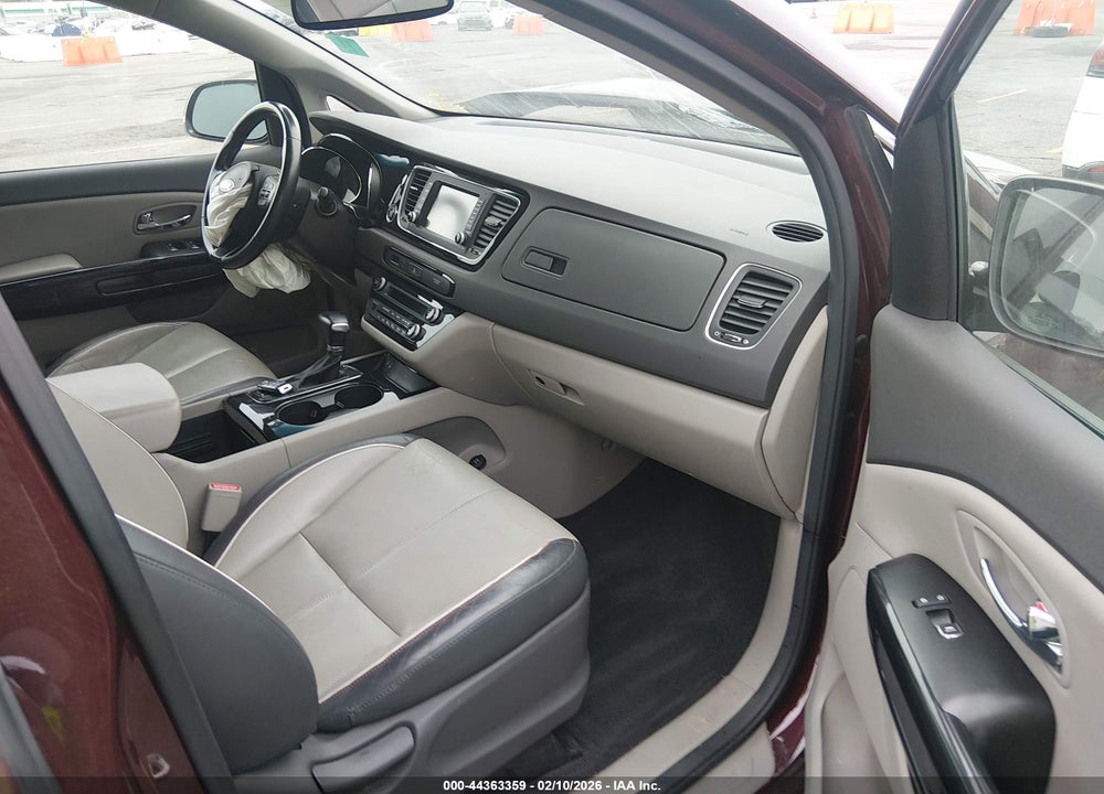 2018 KIA SEDONA EX VIN: KNDMC5C19J6406125
