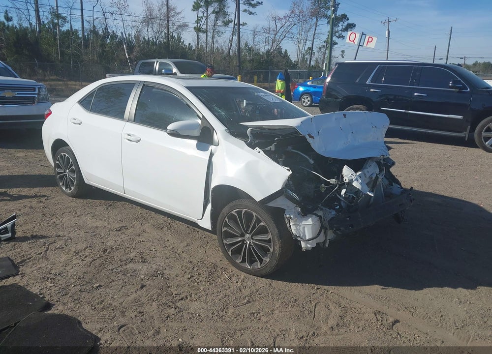 2014 TOYOTA COROLLA S PREMIUM VIN: 2T1BURHE1EC116595