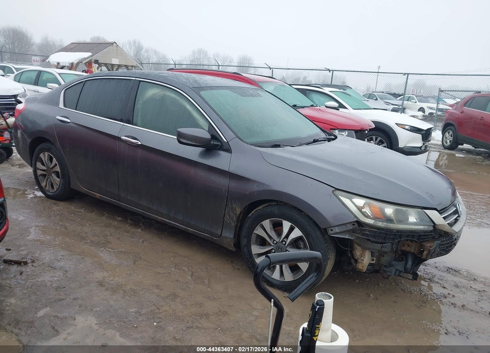 2013 HONDA ACCORD LX VIN: 1HGCR2F39DA116539
