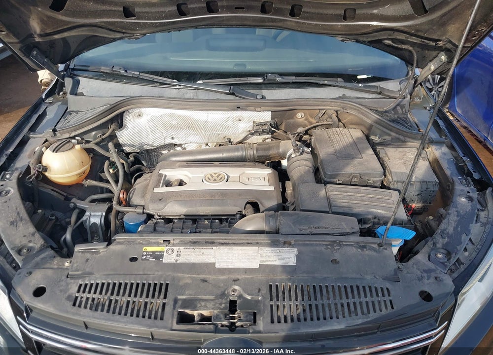 2013 VOLKSWAGEN TIGUAN S VIN: WVGBV7AX9DW549256