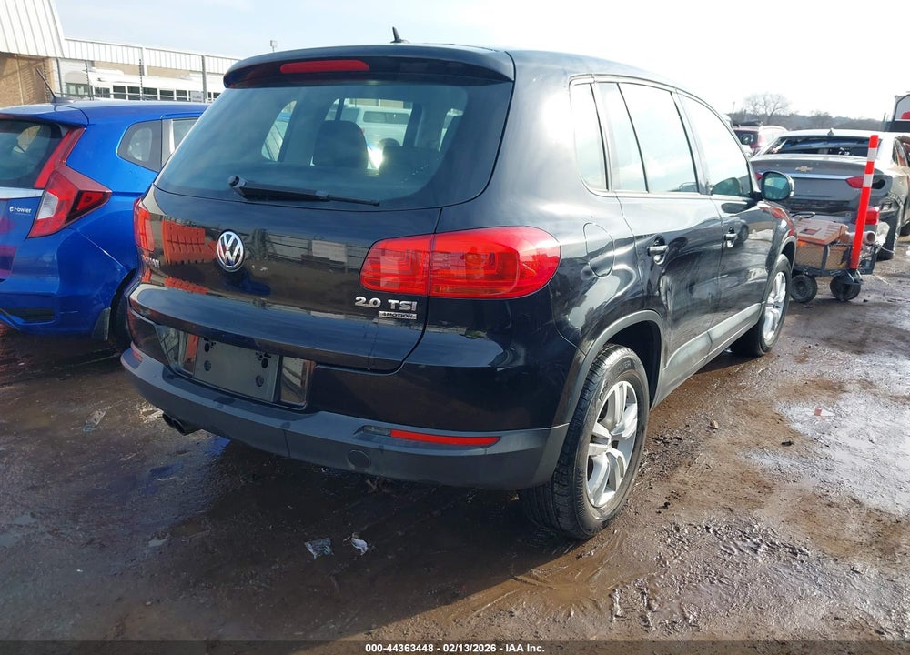 2013 VOLKSWAGEN TIGUAN S VIN: WVGBV7AX9DW549256
