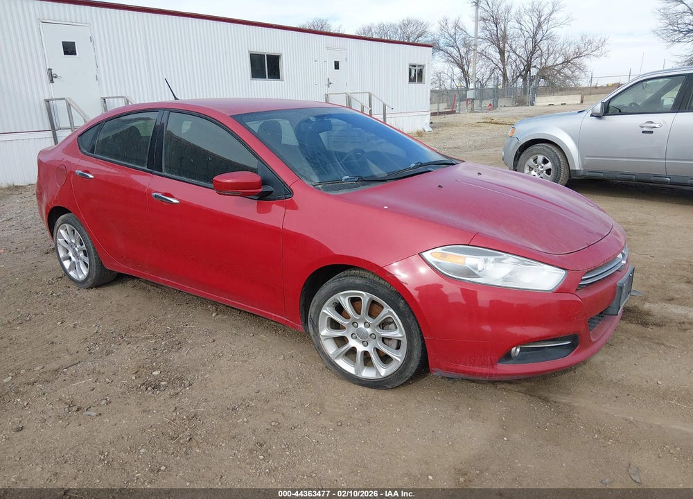 2013 DODGE DART LIMITED VIN: 1C3CDFCH1DD314524