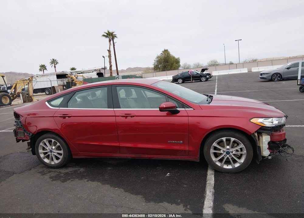2019 FORD FUSION HYBRID SE VIN: 3FA6P0LU3KR208063
