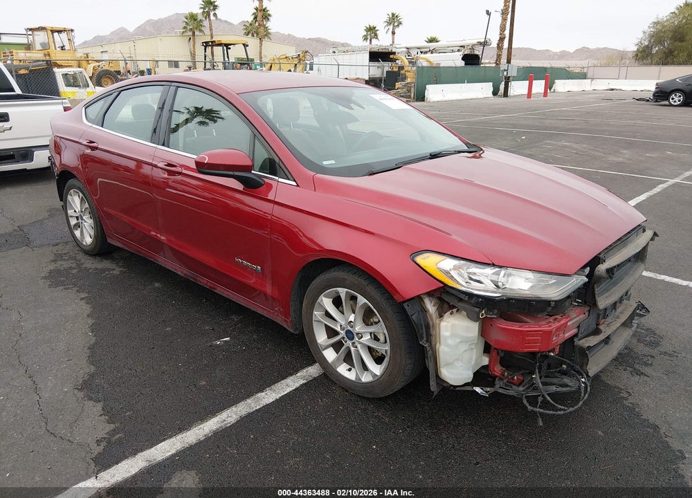 2019 FORD FUSION HYBRID SE VIN: 3FA6P0LU3KR208063