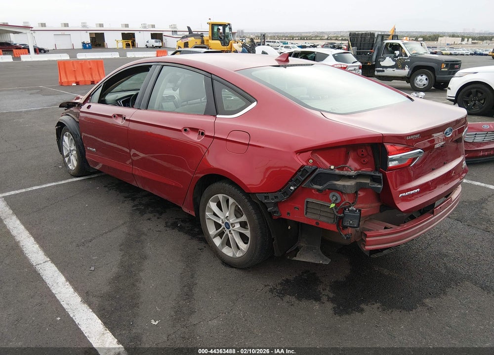2019 FORD FUSION HYBRID SE VIN: 3FA6P0LU3KR208063