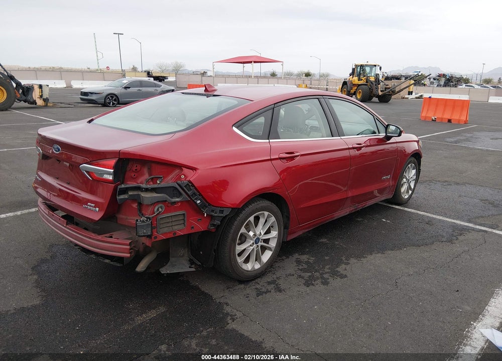2019 FORD FUSION HYBRID SE VIN: 3FA6P0LU3KR208063