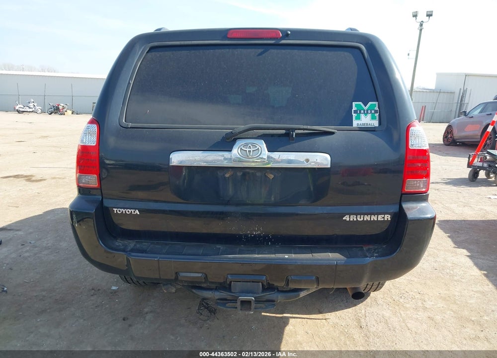 2006 TOYOTA 4RUNNER SR5 V8 VIN: JTEZT14R060026499