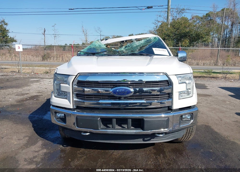 2015 FORD F-150 LARIAT VIN: 1FTEW1EG1FKD46474