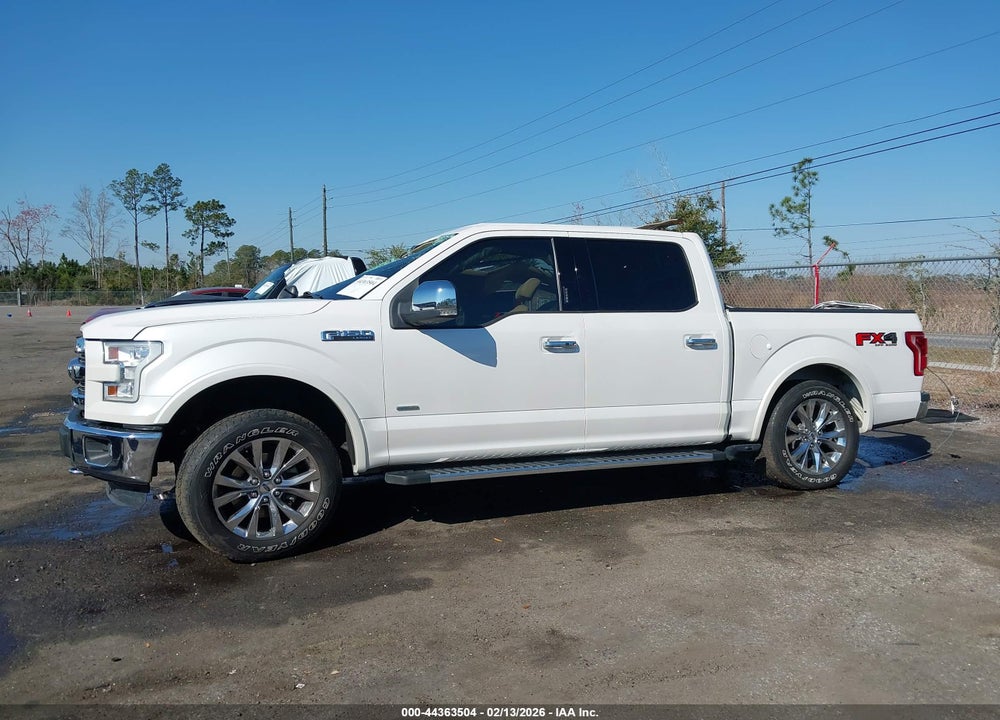 2015 FORD F-150 LARIAT VIN: 1FTEW1EG1FKD46474