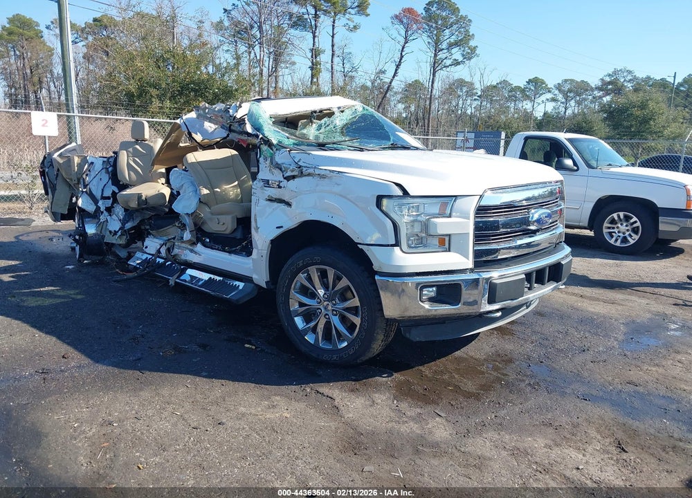2015 FORD F-150 LARIAT VIN: 1FTEW1EG1FKD46474