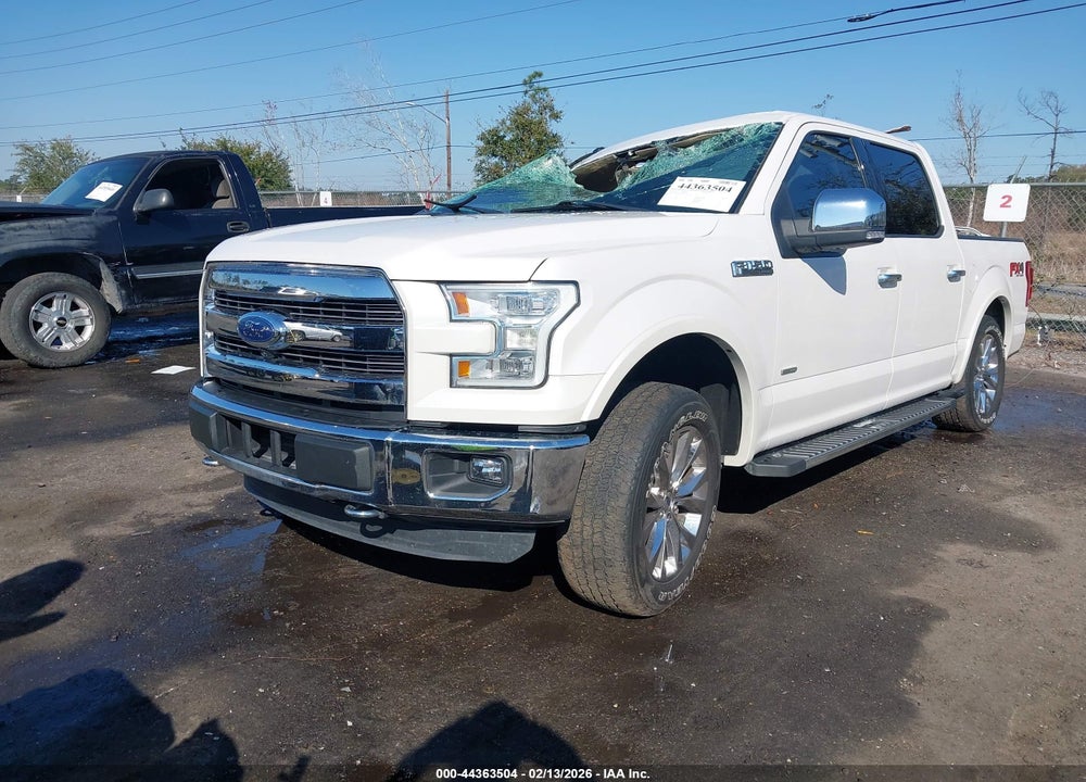 2015 FORD F-150 LARIAT VIN: 1FTEW1EG1FKD46474