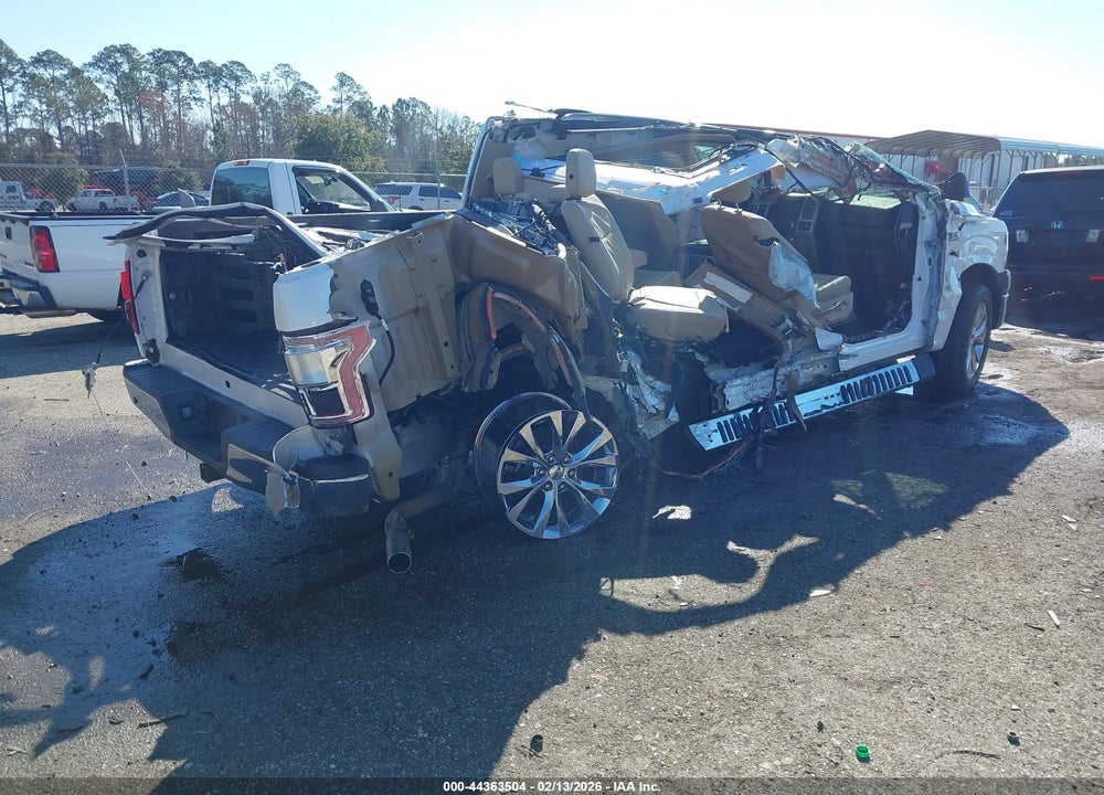 2015 FORD F-150 LARIAT VIN: 1FTEW1EG1FKD46474