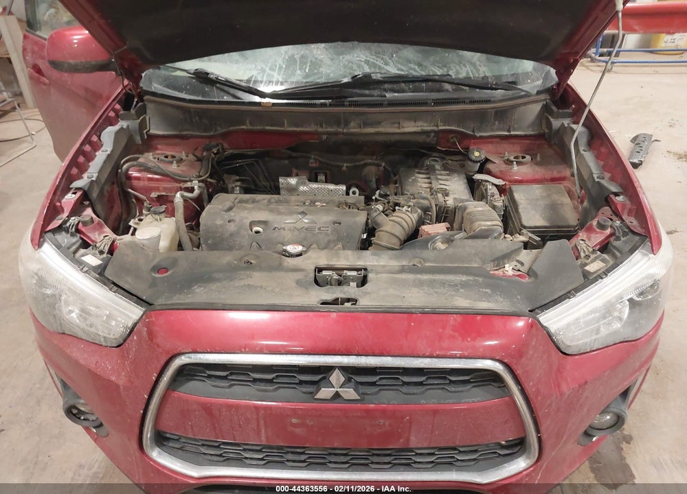 2014 MITSUBISHI OUTLANDER SPORT ES VIN: 4A4AR3AUXEE026380