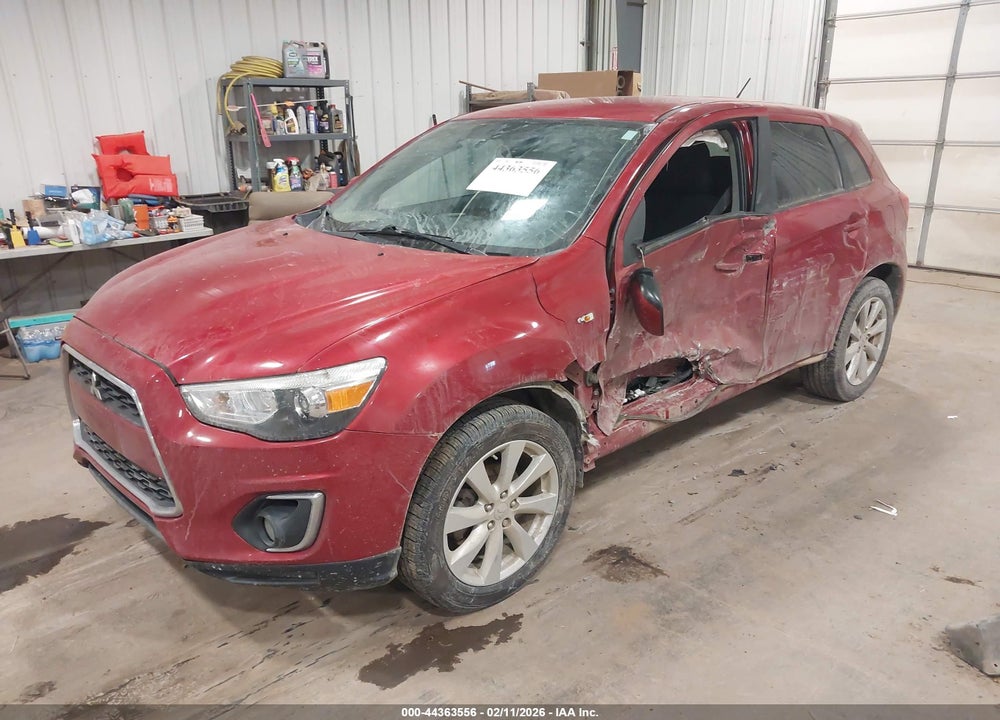 2014 MITSUBISHI OUTLANDER SPORT ES VIN: 4A4AR3AUXEE026380
