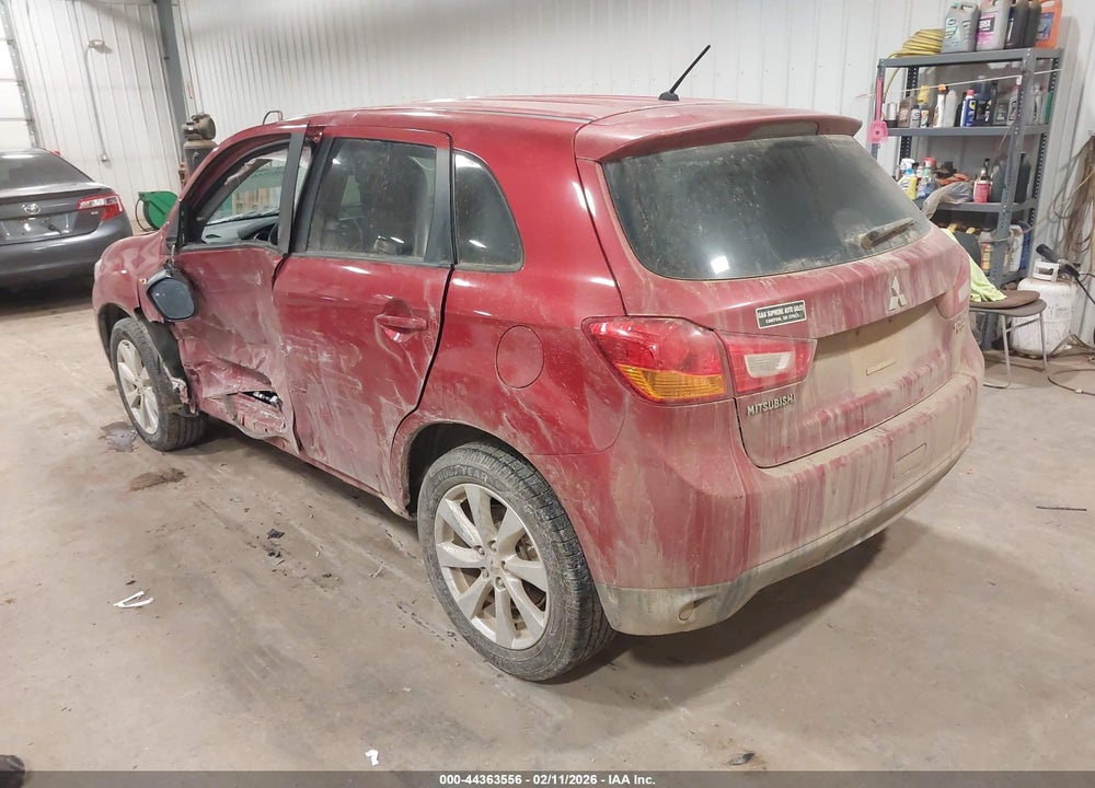 2014 MITSUBISHI OUTLANDER SPORT ES VIN: 4A4AR3AUXEE026380