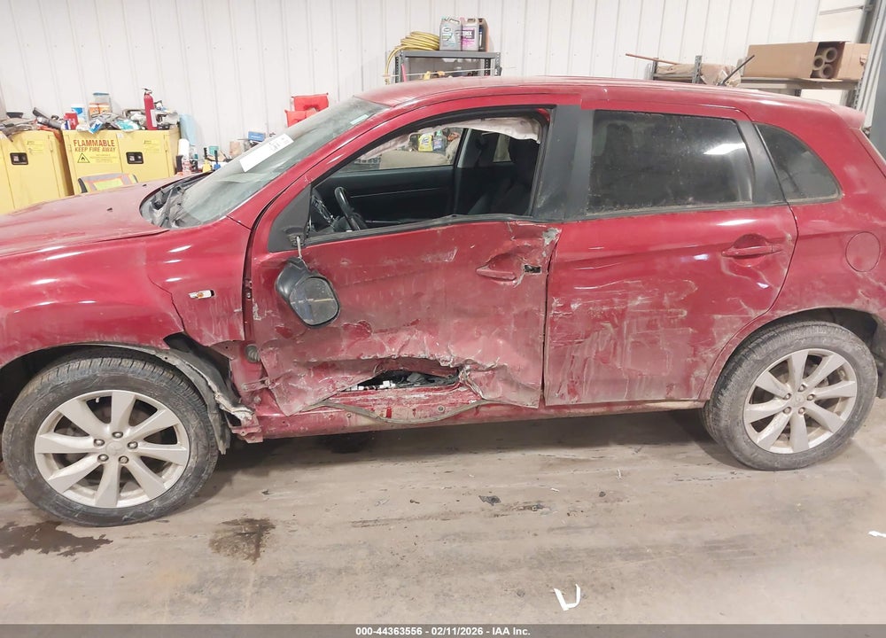 2014 MITSUBISHI OUTLANDER SPORT ES VIN: 4A4AR3AUXEE026380