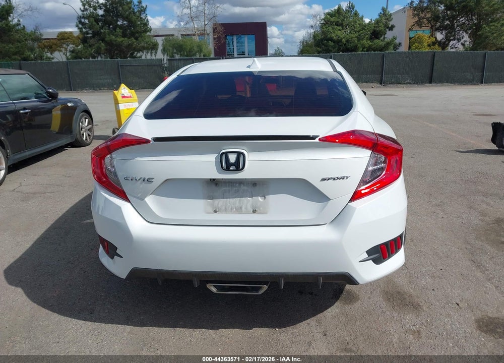 2019 HONDA CIVIC SPORT VIN: 2HGFC2F88KH580351