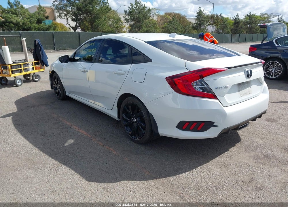 2019 HONDA CIVIC SPORT VIN: 2HGFC2F88KH580351