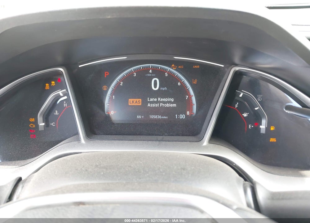2019 HONDA CIVIC SPORT VIN: 2HGFC2F88KH580351