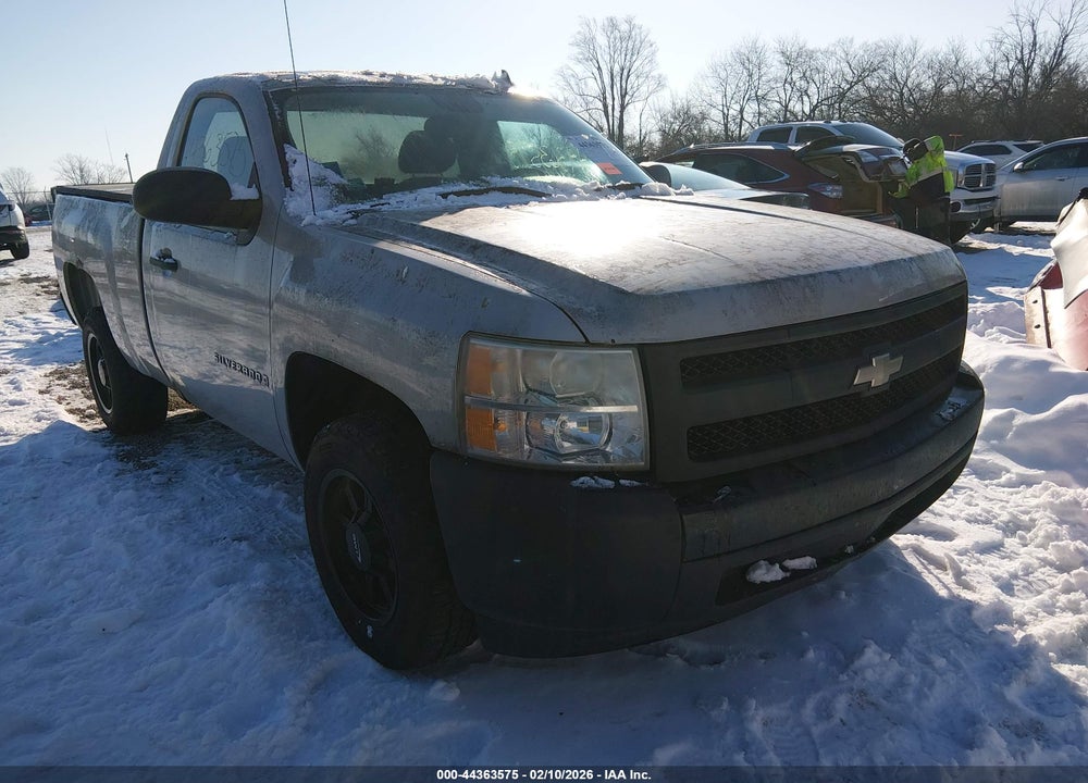2008 CHEVROLET SILVERADO 1500 WORK TRUCK VIN: 1GCEC14X48Z169830