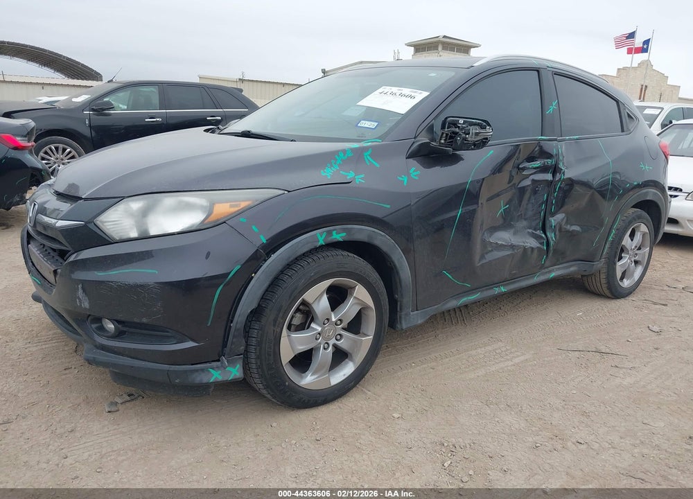 2016 HONDA HR-V EX-L VIN: 3CZRU5H78GM732338