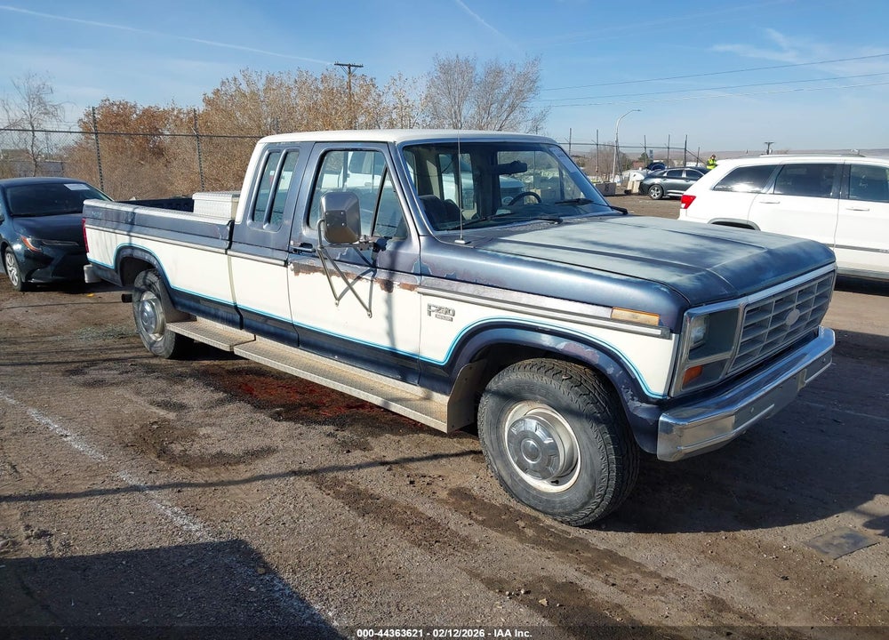 1985 FORD F250 VIN: 1FTHX25L3FKB17291