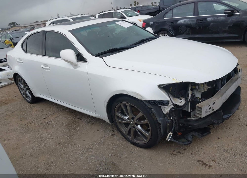 2008 LEXUS IS 250 VIN: JTHBK262085058453